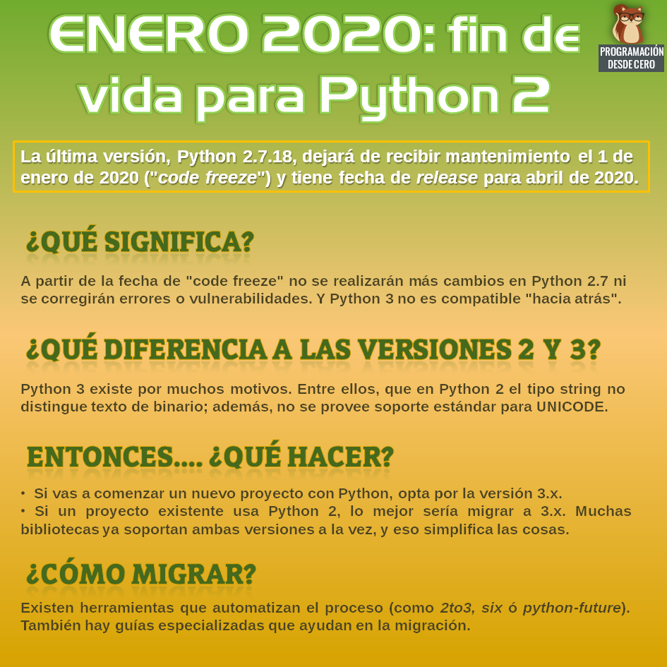 Python 2 EoL
