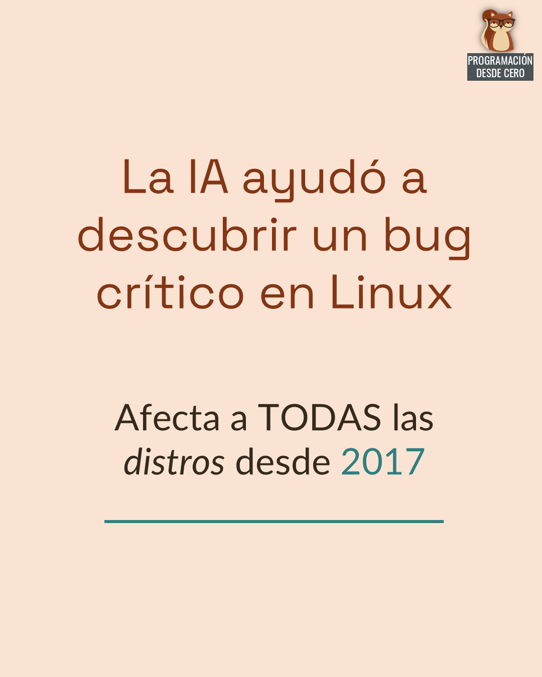 Bug en Linux
